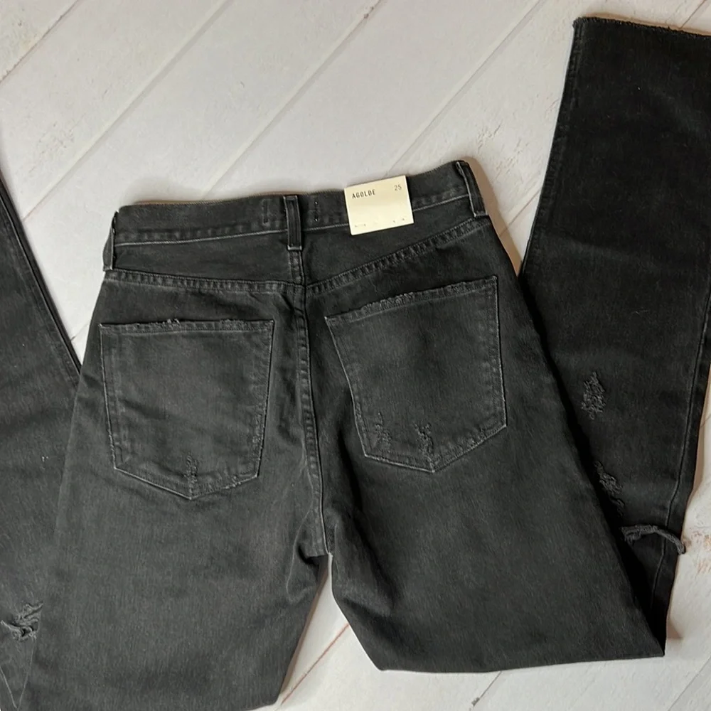 NWT - Agolde Cherie High Rise Straight Jeans - Size 25